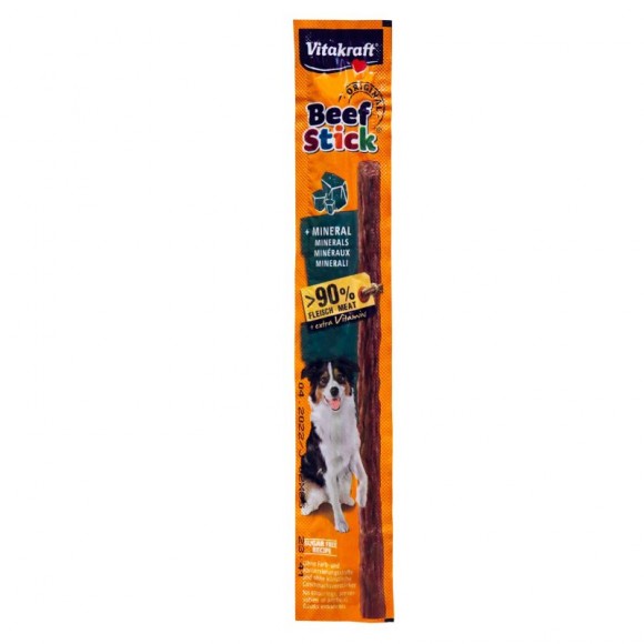 Snack Para Cão Beef Stick Júnior VITAKRAFT Snack Para Cão Beef Stick Júnior VITAKRAFT