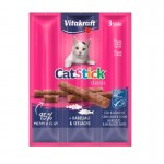 Snack Para Gato Min Bacalhau E Atum 3 UN VITAKRAFT Snack Para Gato Min Bacalhau E Atum 3 UN VITAKRAFT