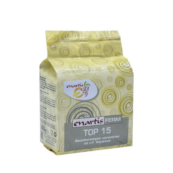 LEVEDURA FERMENTA��O TOP15 500 G