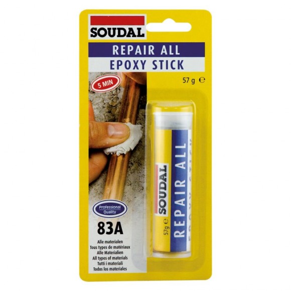 Cola Epoxy Stick SOUDAL 60Gr Cola Epoxy Stick SOUDAL 60Gr