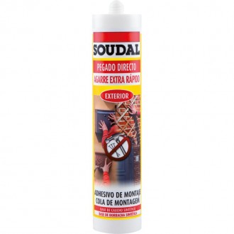 Cola MontagemInterior Branca SOUDAL 360Gr Cola MontagemInterior Branca SOUDAL 360Gr