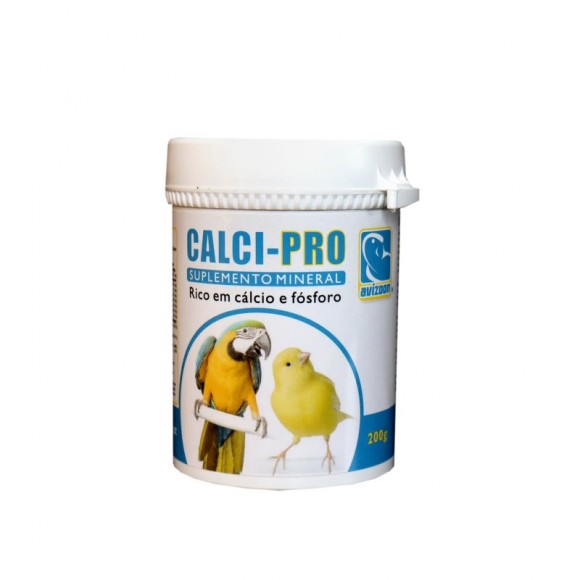 Suplemento Calci-Pro p/ Pombos AVIZOON200Gr