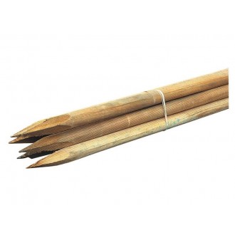 Conjunto Tutores Madeira Tratada 2,7X150CM 6UN CERLAN