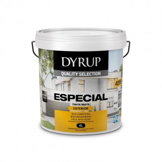 Tinta Exterior Plastica Especial Branca DYRUP 4LT