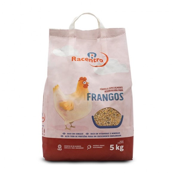 Ra��o Para Frangos Farinha 115 5 KG RACENTRO