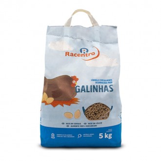Ra��o Para Galinhas Farinha 120 5 KG RACENTRO