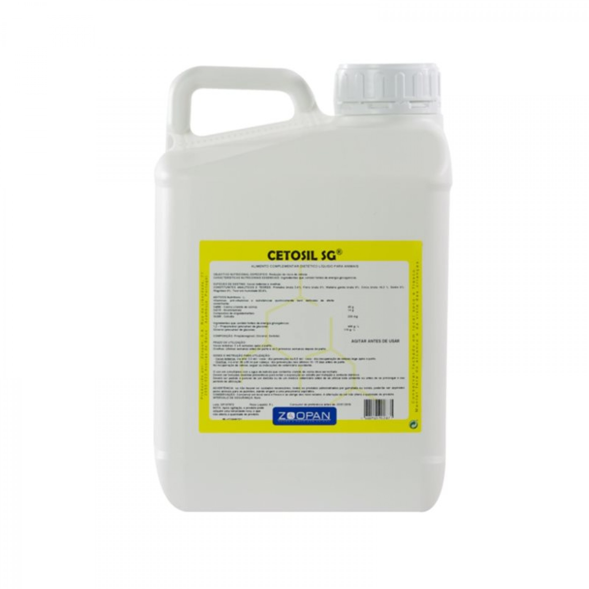 Tratamento Cetosil Sg 5 L ZOOPAN