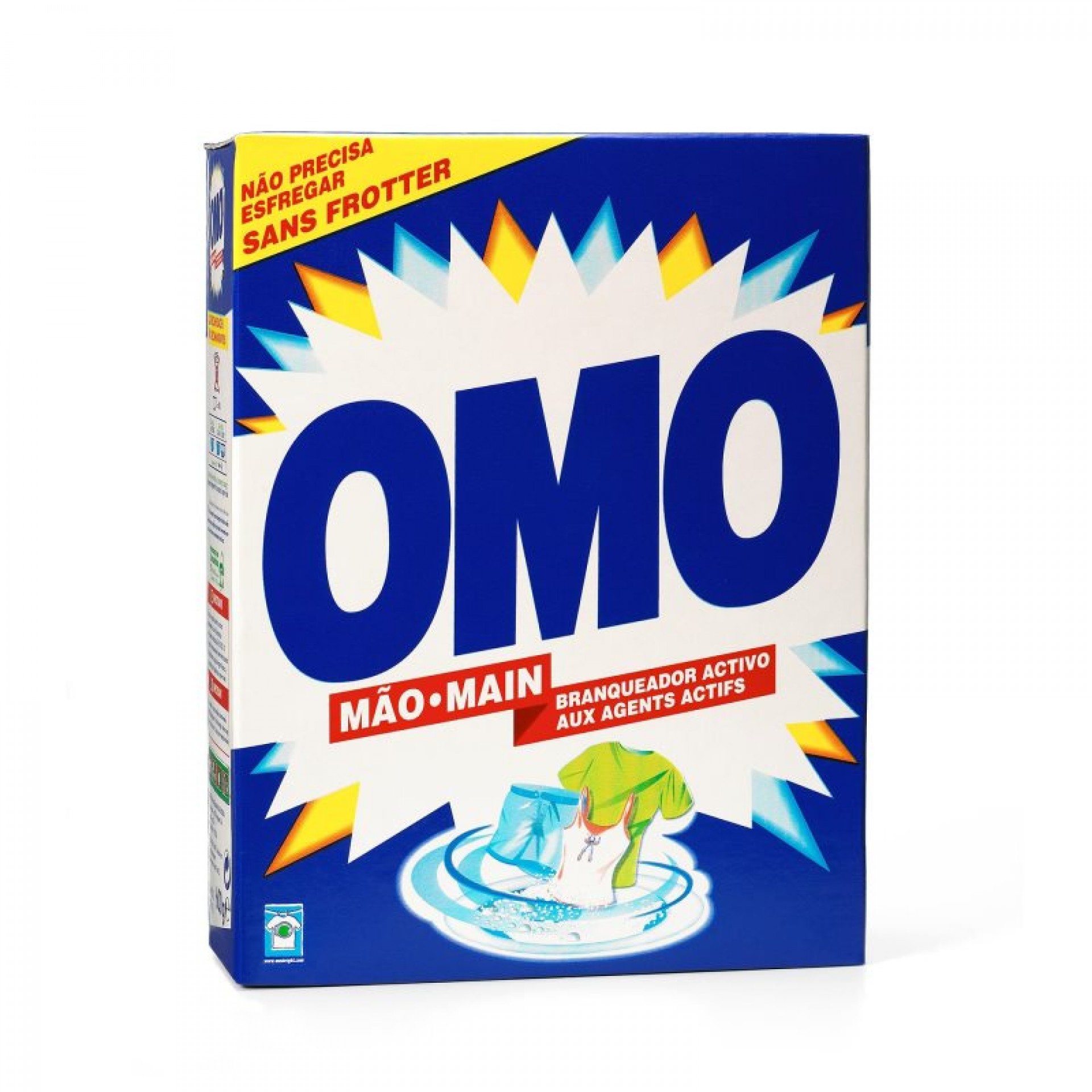 Detergente Em Pó Lavagem Manual Roupa 540 G OMO