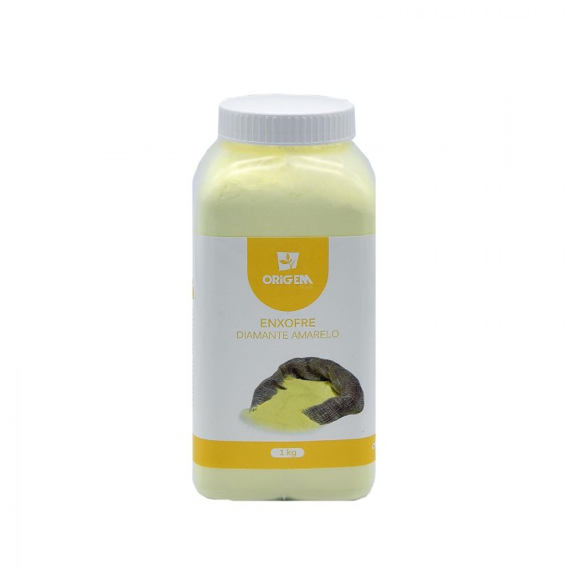 ENXOFRE FRASCO 1KG ORIGEM TERR