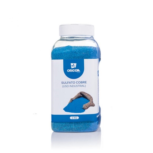 Sulfato Cobre 1KG ORIGEM TERRA Sulfato Cobre 1KG ORIGEM TERRA