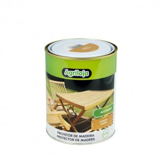 Protetor Madeira Acetin Castanho 750ML  AGRILOJA
