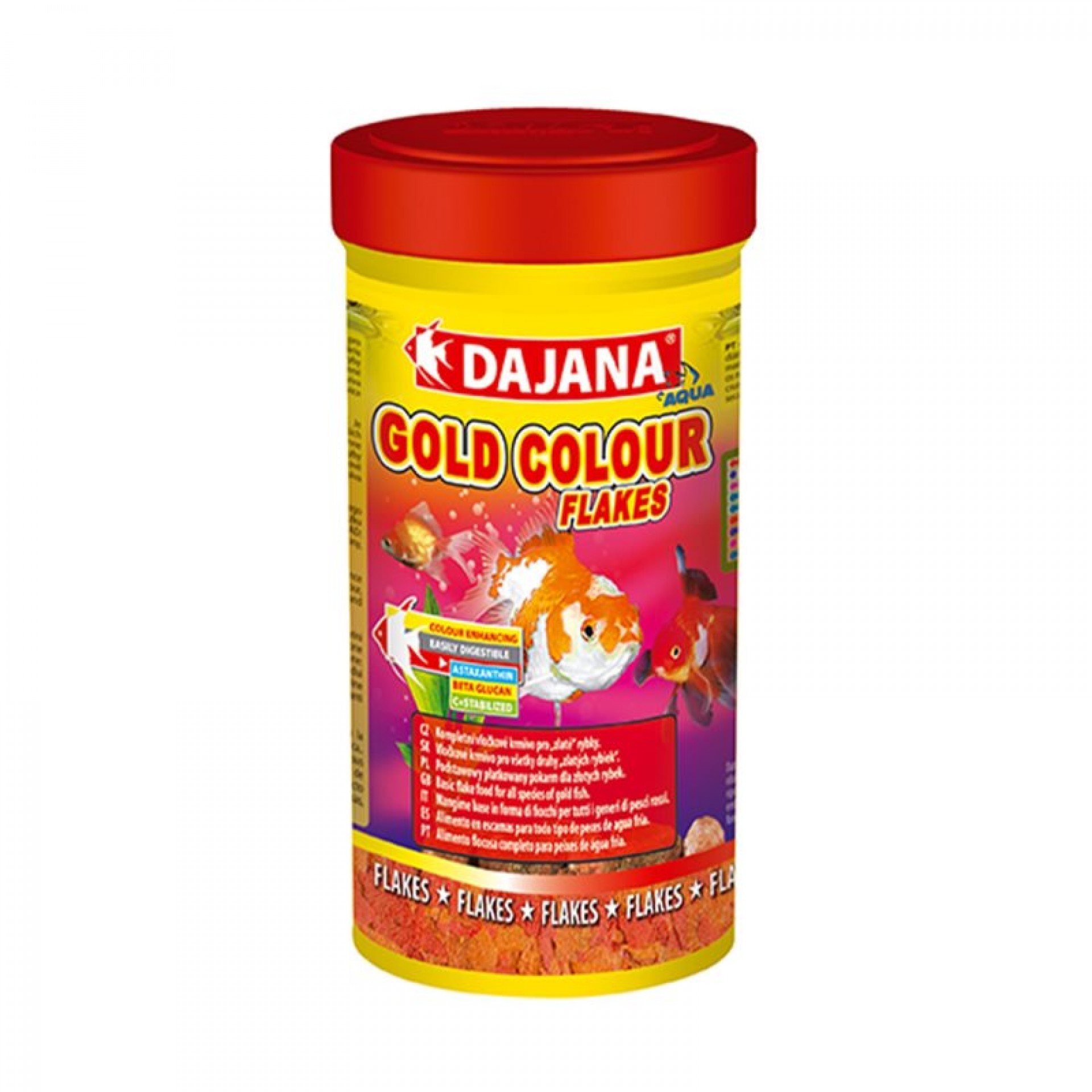 Alimento p/ Peixe Colour DAJANA 1LT