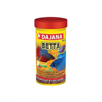 Alimento p/ Peixe Água Quente Betta DAJANA 100ML Alimento p/ Peixe Água Quente Betta DAJANA 100ML
