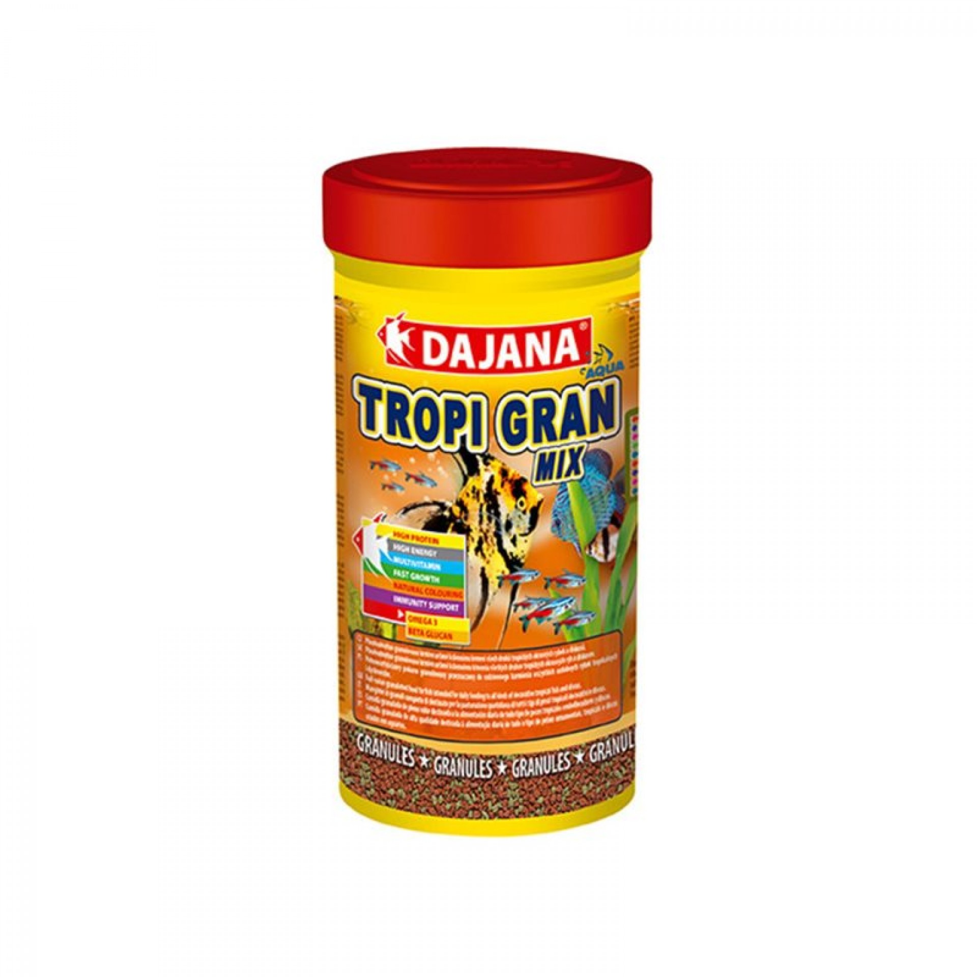 Alimento p/ Peixe Água Quente Tropical Granulado D