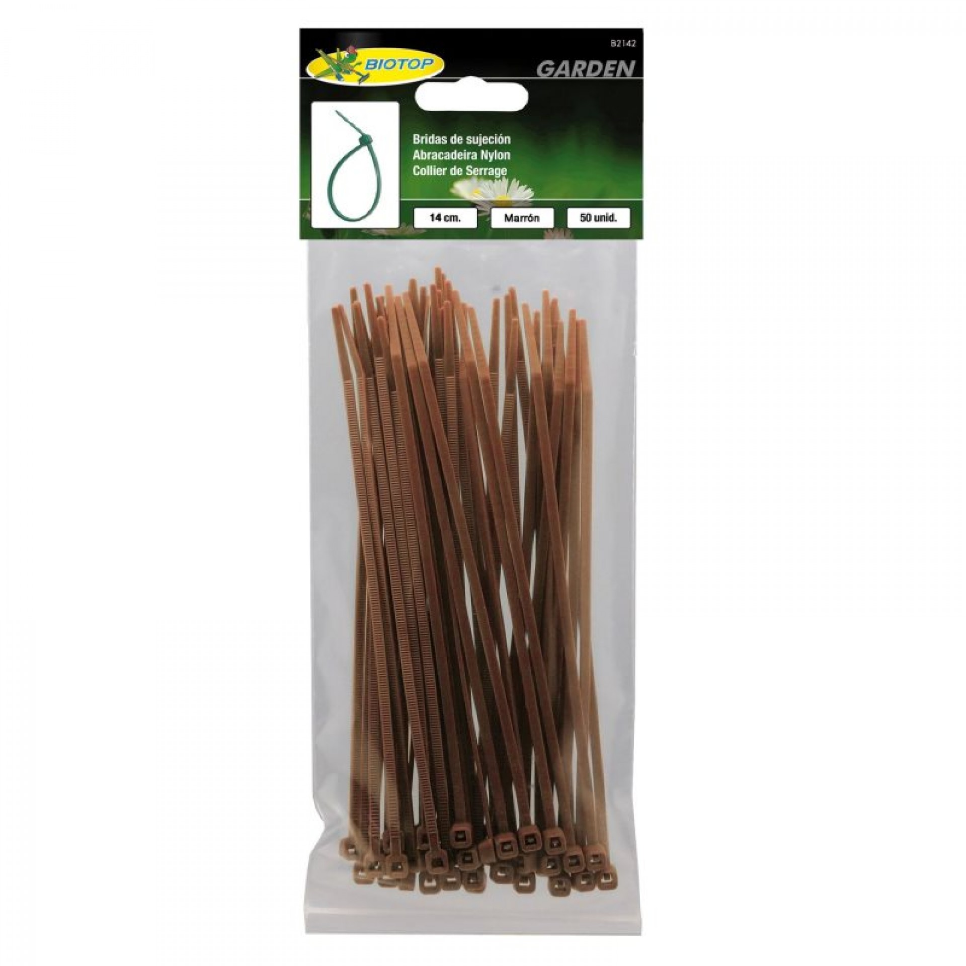 Abraçadeiras Castanhas 14 CM ALTADEX