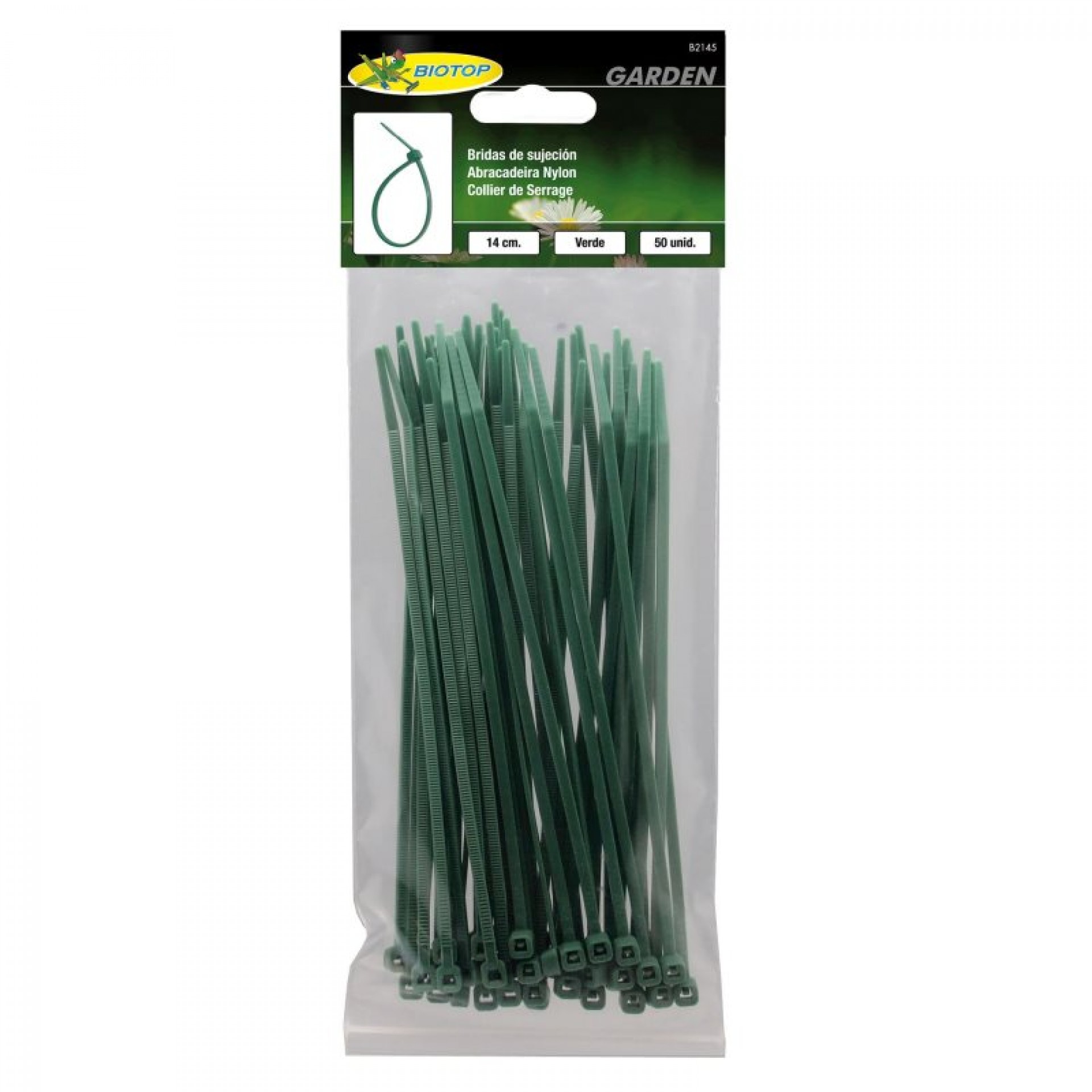 Abraçadeiras Verdes 14 CM ALTADEX