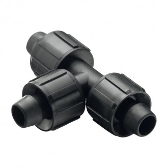 Tê Segurança Fita-Fita 16 MM ABRIA Tê Segurança Fita-Fita 16 MM ABRIA