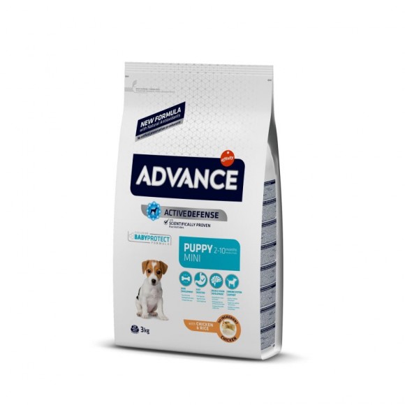 Alim Sc Cachorro Mini Frango E Arroz 3 KG ADVANCE Alim Sc Cachorro Mini Frango E Arroz 3 KG ADVANCE