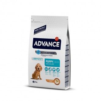 Alim Cachorro Médio Frango E Arroz 3 KG ADVANCE Alim Cachorro Médio Frango E Arroz 3 KG ADVANCE
