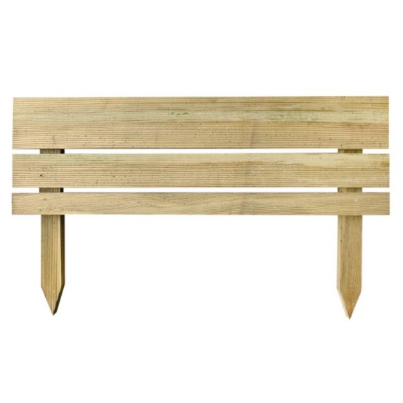 Cerca Contemporânea Madeira Tratada 80X30 CM CERLA Cerca Contemporânea Madeira Tratada 80X30 CM CERLA