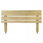 Cerca Contemporânea Madeira Tratada 80X30 CM CERLA Cerca Contemporânea Madeira Tratada 80X30 CM CERLA