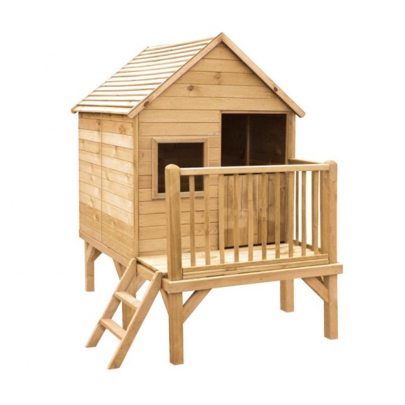 Casinha Kids Madeira 170X151X215CM CERLAND Casinha Kids Madeira 170X151X215CM CERLAND