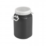 Garrafão De Boca Larga Facetado Cinza 15 L Garrafão De Boca Larga Facetado Cinza 15 L
