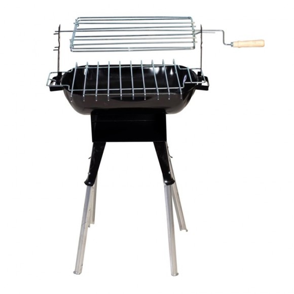 Barbecue Oval 2 Frangos 55X32X85 CM Barbecue Oval 2 Frangos 55X32X85 CM