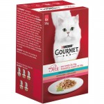 Alimento Húmid Gato Peixe 6X50 G GOURMET MON PETIT Alimento Húmid Gato Peixe 6X50 G GOURMET MON PETIT