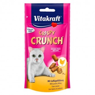 Snack Para Gato Crunch Aves VITAKRAFT Snack Para Gato Crunch Aves VITAKRAFT