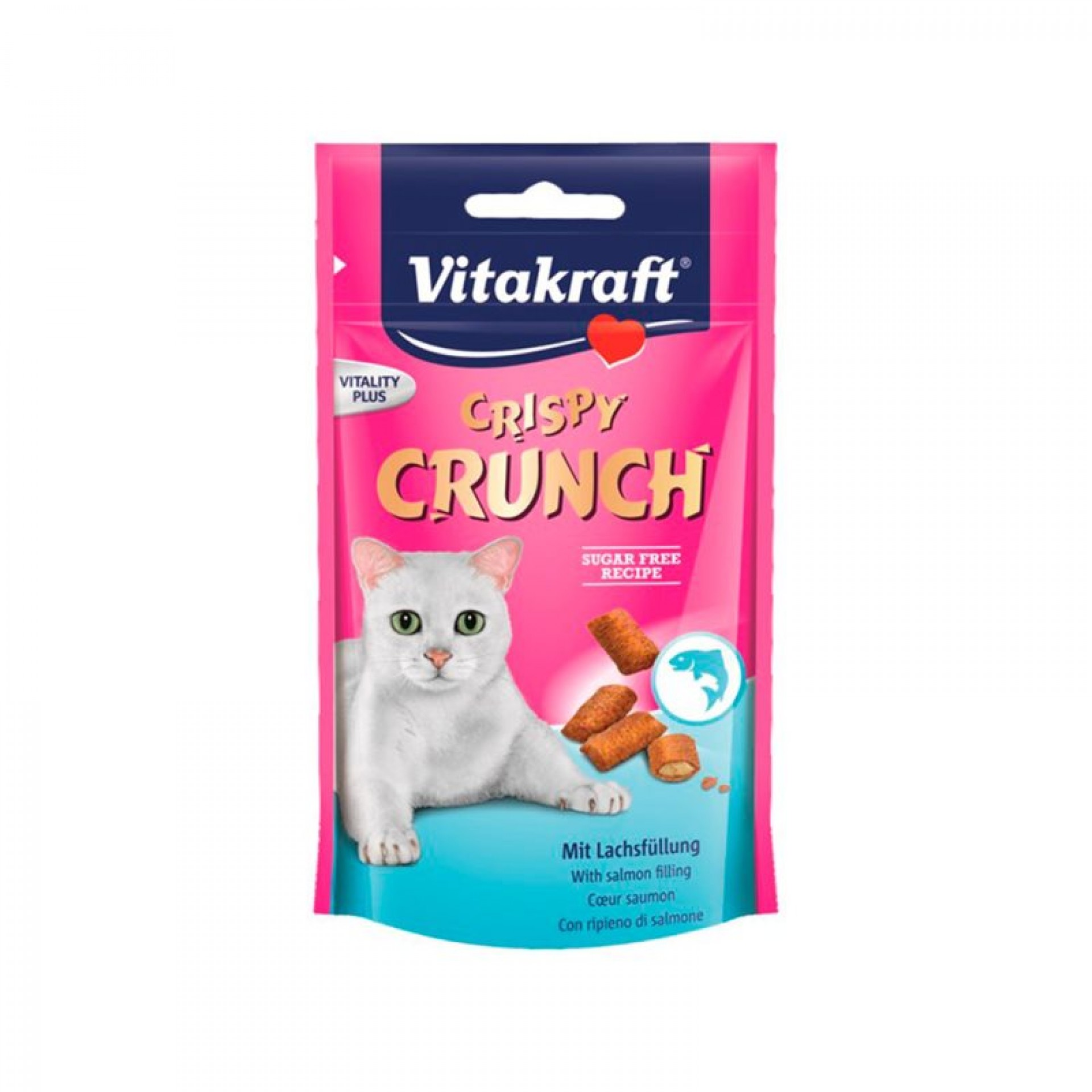 Snack Para Gato Crunch Salmão VITAKRAFT