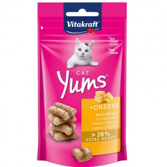 Snack Para Gato Yums Queijo 40 G POESIE Snack Para Gato Yums Queijo 40 G POESIE