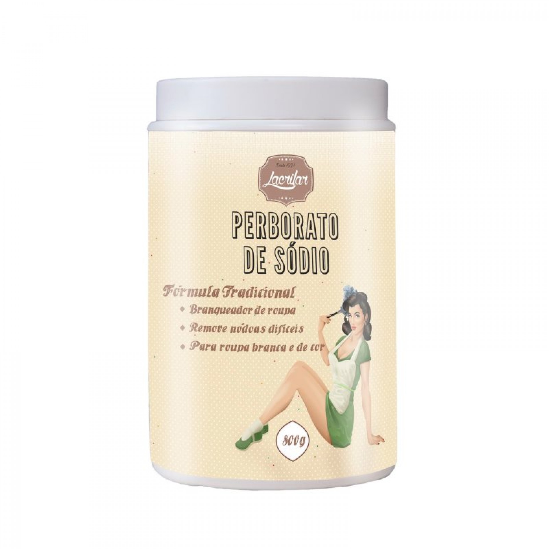 Branqueador Perborato Sódio 800 G LACRILAR
