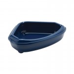 Wc de Canto P/Gato Azul 55,2x45x13,7 CM MODERNA Wc de Canto P/Gato Azul 55,2x45x13,7 CM MODERNA