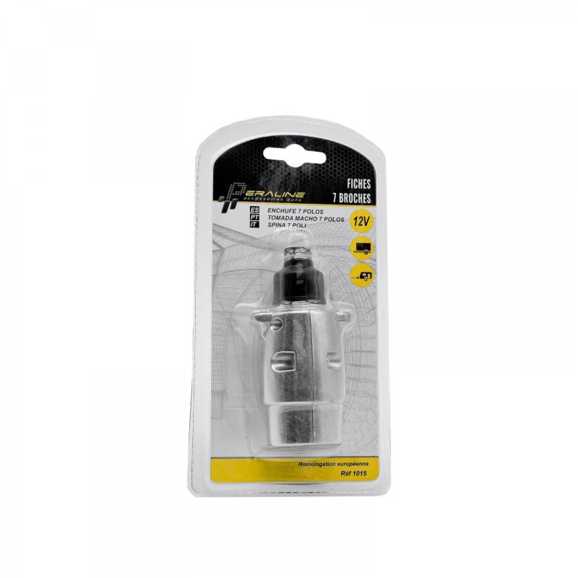Ficha Metal 7 Pinos