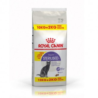 Alimento Gato  Sterilised 37 10+2 KG ROYAL CANIN