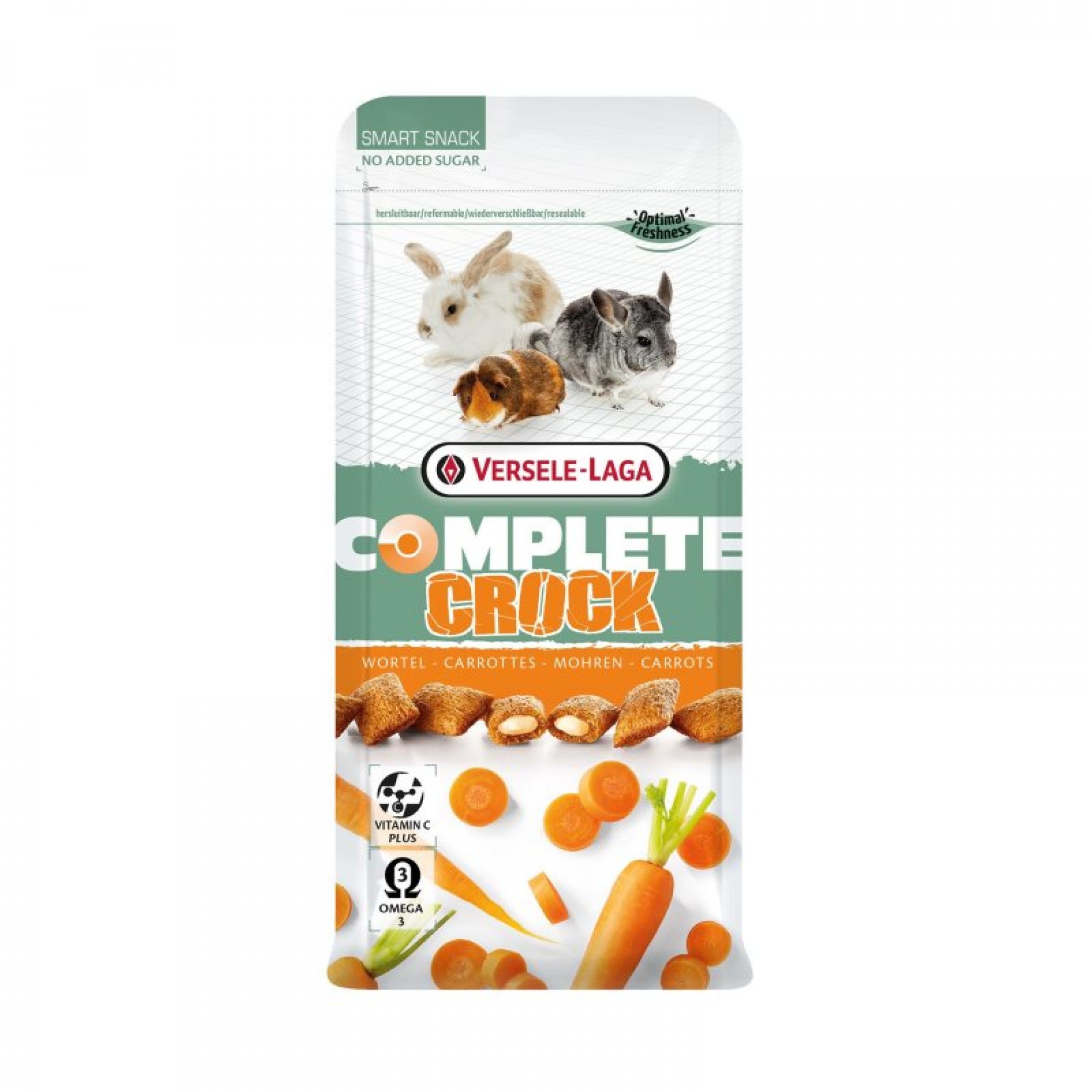 Snack P/Roedores Complete Crock Cenoura 50 G VERSE