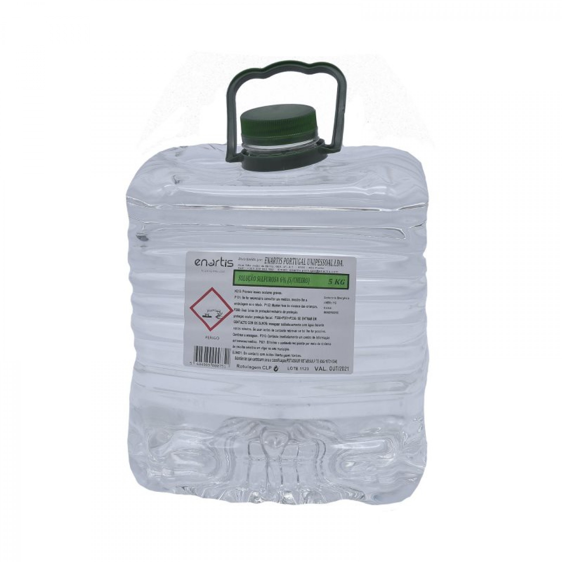 SOLUCAO SULFUROSA 6% SEM CHEIRO 5 KG