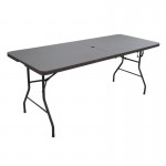MESA RATTAN DOBRÁVEL 182X74X74 CM MESA RATTAN DOBRÁVEL 182X74X74 CM