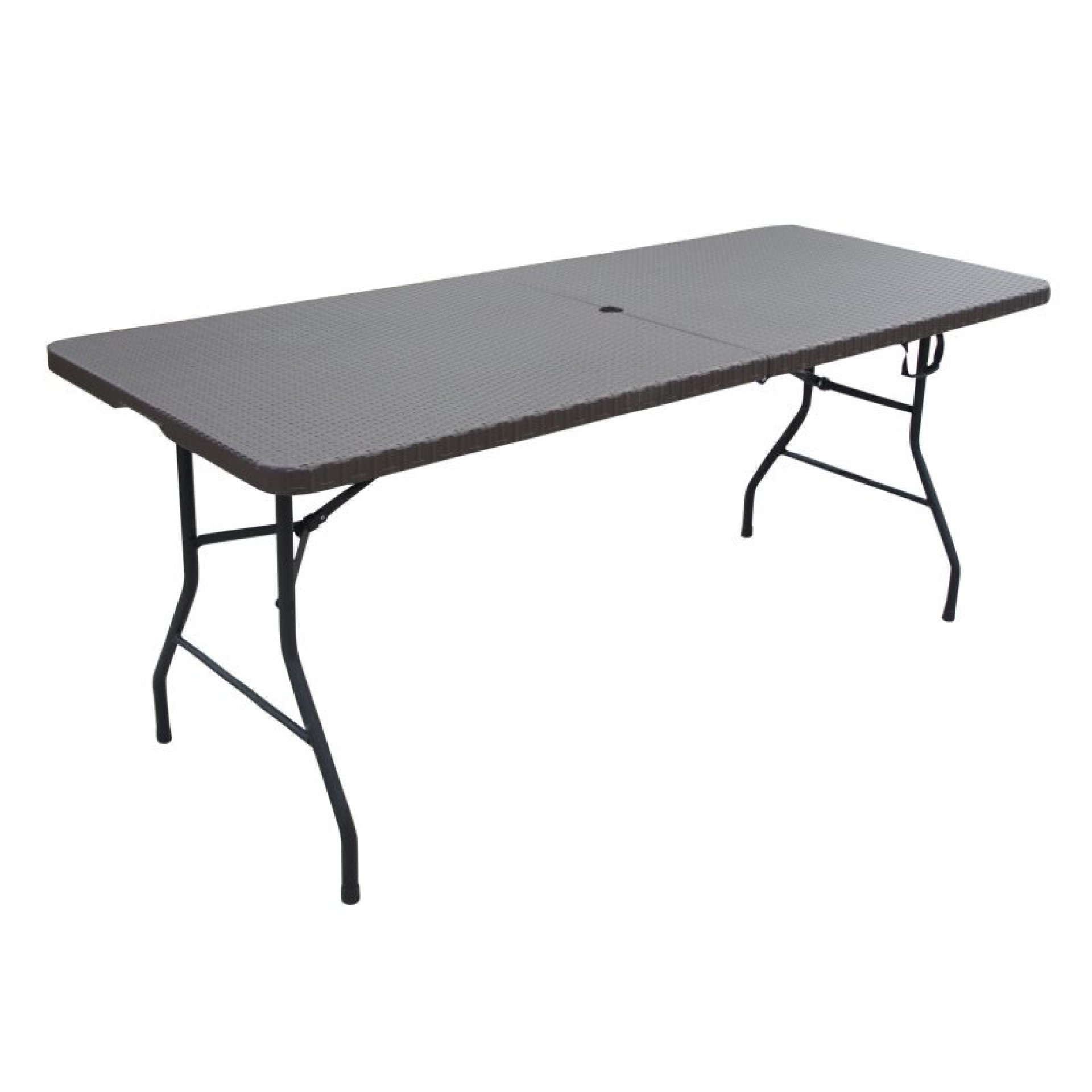MESA RATTAN DOBRÁVEL 182X74X74 CM