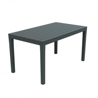 Mesa Sumatra Antracite 138X80X72 CM PROGARDEN
