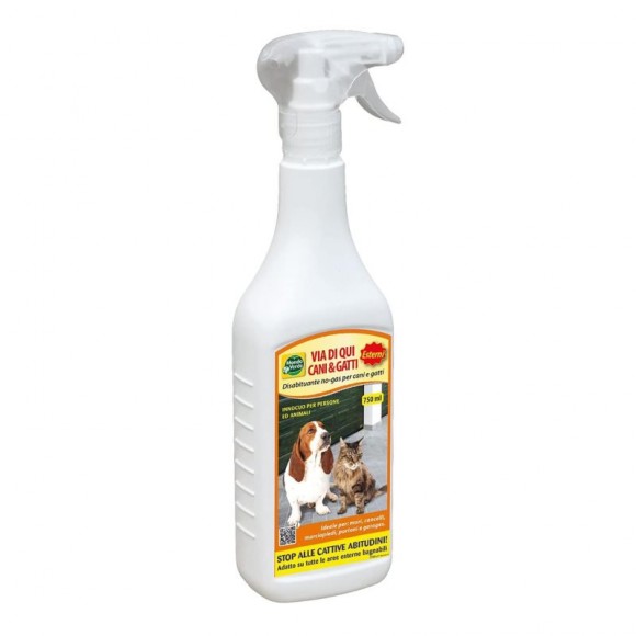 Repelente Cães/Gatos Exterior 750 ML MONDO VERDE Repelente Cães/Gatos Exterior 750 ML MONDO VERDE