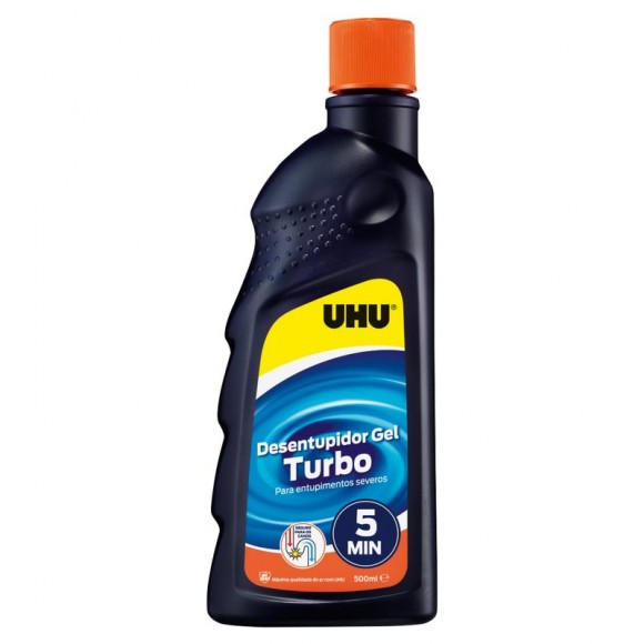 Desentupidor De Canos Turbo 500 ML UHU Desentupidor De Canos Turbo 500 ML UHU