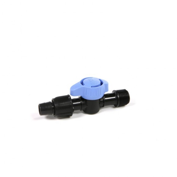 Minválvula Fita - Rosca Macho 16 MM-1/2 SAB Minválvula Fita - Rosca Macho 16 MM-1/2 SAB