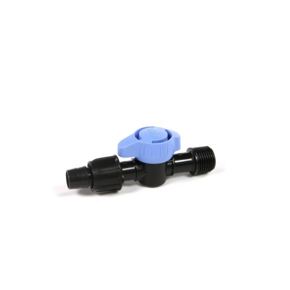 Minválvula Fita - Rosca Macho 16 MM-3/4 10 UN S Minválvula Fita - Rosca Macho 16 MM-3/4 10 UN S