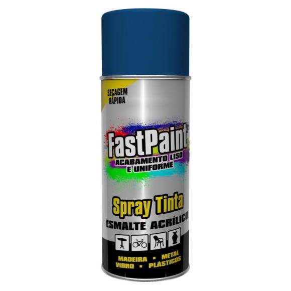 Spray de Pintura Azul 5017 400ML FASTPAINT Spray de Pintura Azul 5017 400ML FASTPAINT