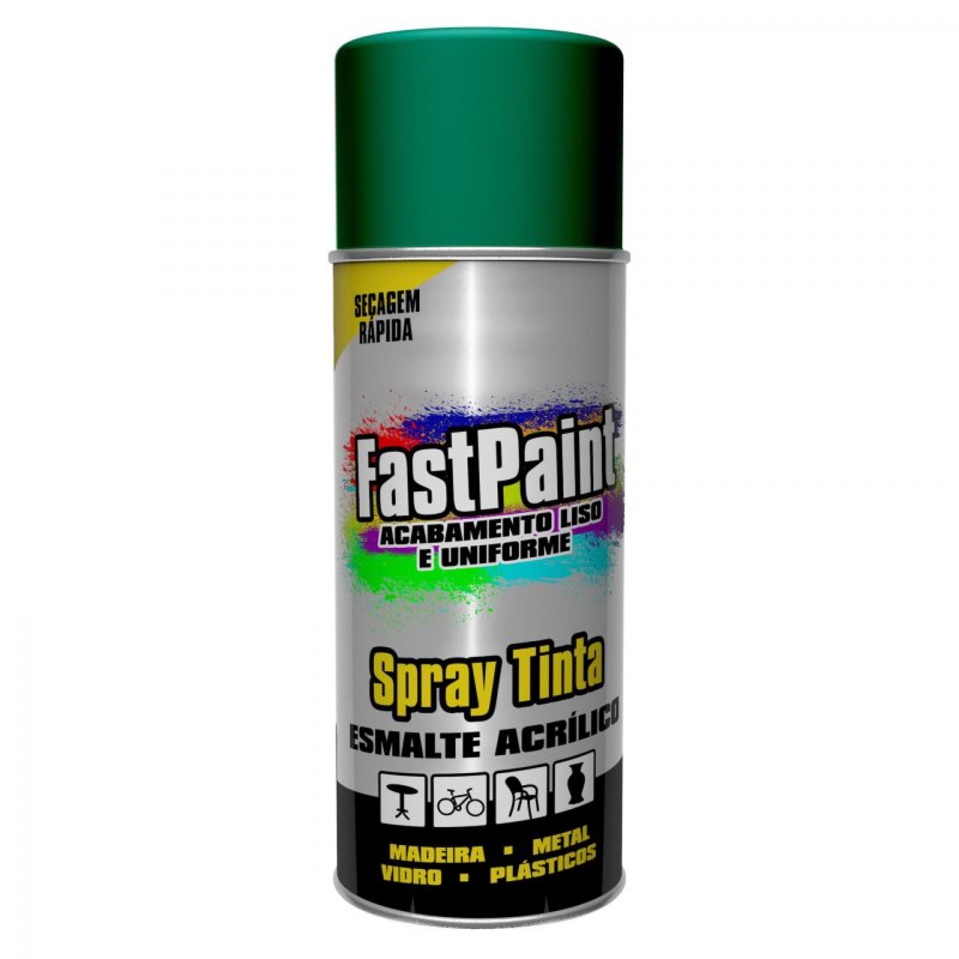 Spray de Pintura Verde 6005 400ML FASTPAINT