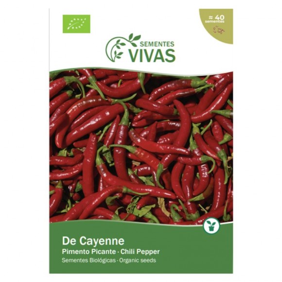 Pimento De Cayenne 0,3 G SEMENTES VIVAS Pimento De Cayenne 0,3 G SEMENTES VIVAS
