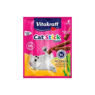 Snack Para Gato Stck Frang E Ervilh 18 G VITAKRAFT Snack Para Gato Stck Frang E Ervilh 18 G VITAKRAFT
