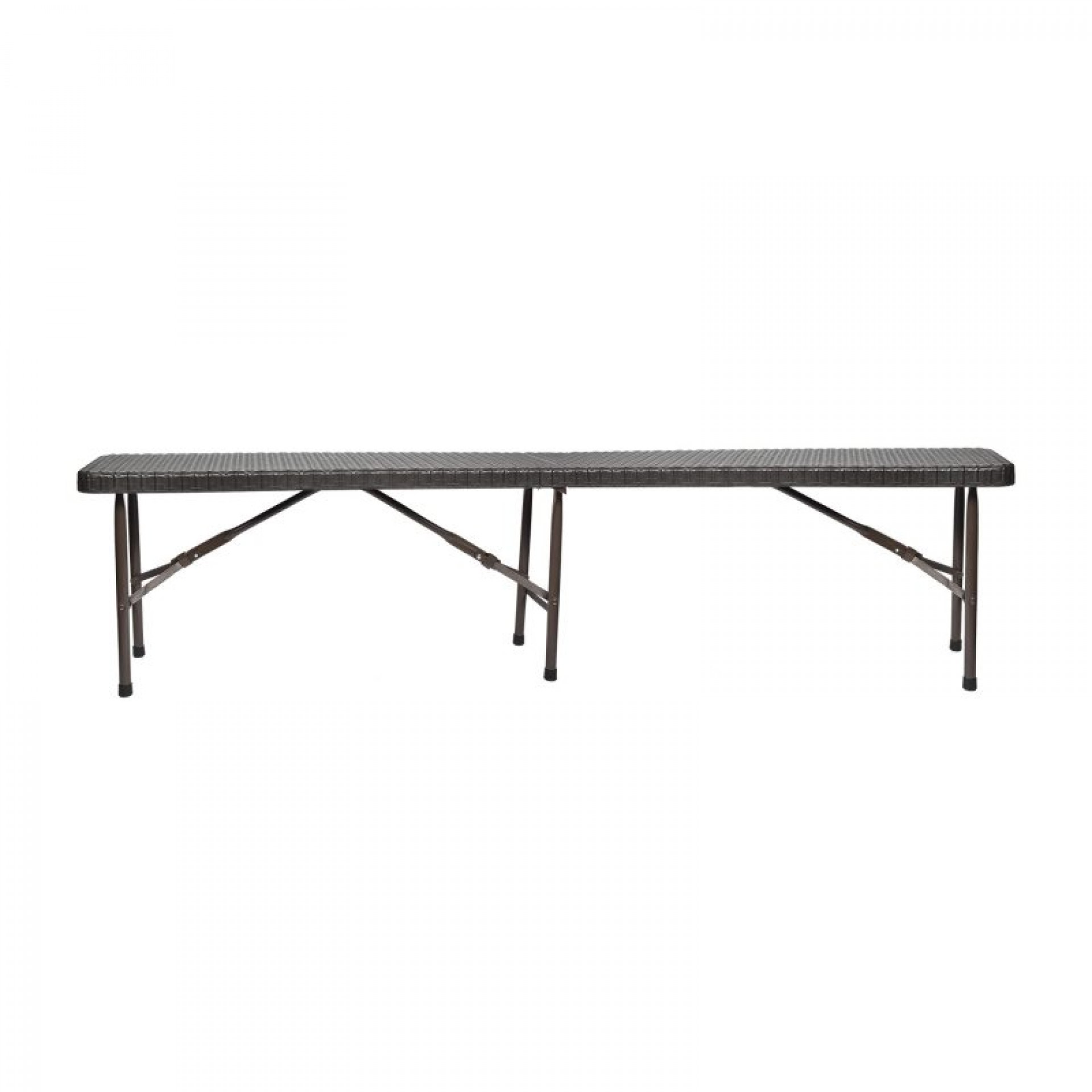 BANCO RATTAN DOBRÁVEL 183X28X43 CM
